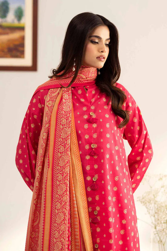Nishat 3 Piece - Printed Shirt With Printed Trouser