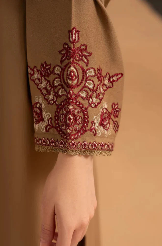 Pezwan - Winter 3PC Dhanak Embroidered Suit