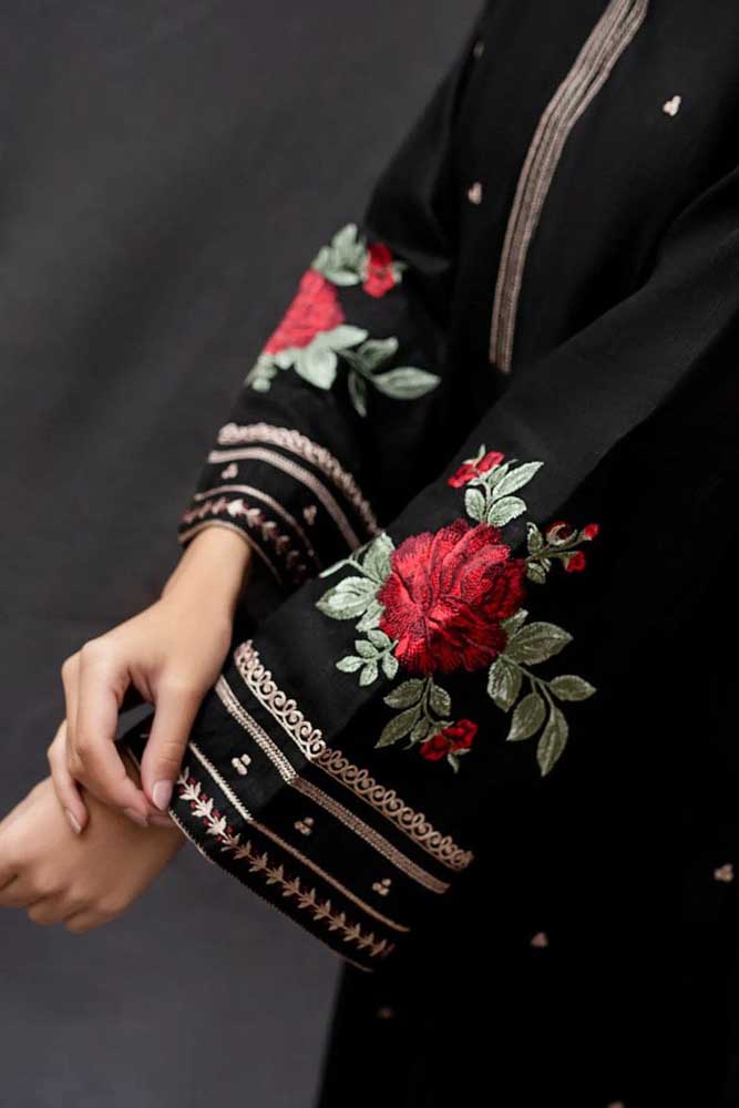 3 Piece Unstitched Heavy Embroidered Dhanak Suit with Printed Woolen Shawl