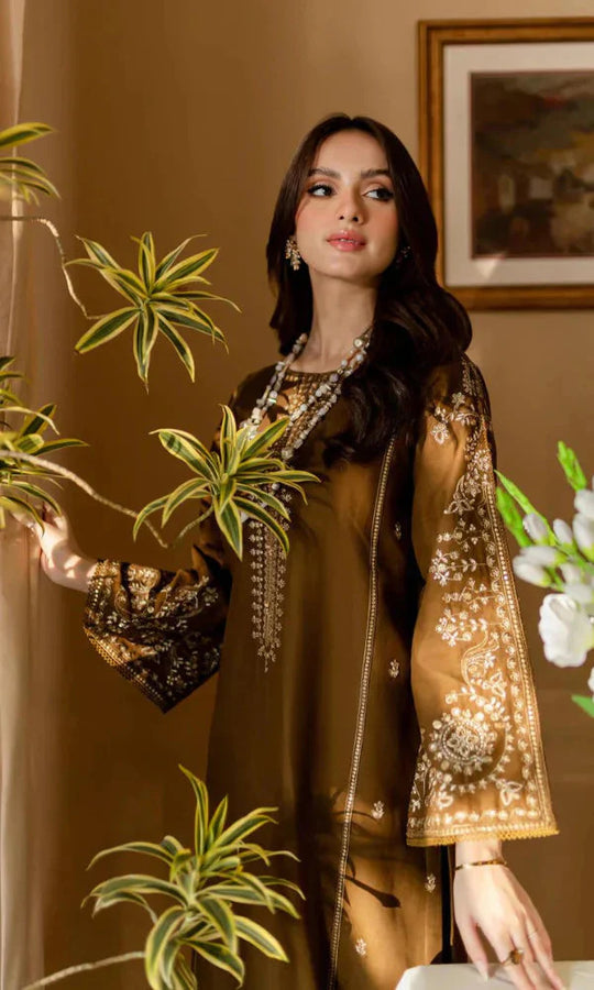 Lajwanti 2Pc Embroidered Lawn Suite With Fully Embroidered trouser