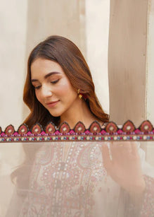 MARIA B 3PC-Unstiched Dhanak Embroidered Shirt